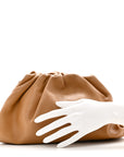 Calfskin Teen Pouch Caramel