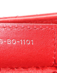 Lambskin Cannage Medium Lady D1OR Red