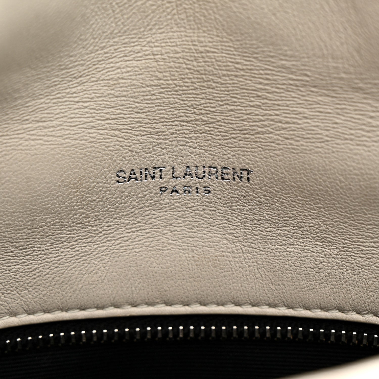 Lambskin Quilted Toy Loulou Puffer Monogram Chain Satchel Crema Soft