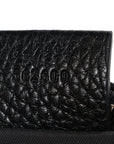 Pebbled Calfskin Mini Soho Disco Bag Black