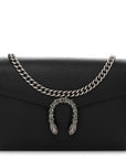 Calfskin Mini Dionysus Chain Wallet Black