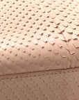 Snakeskin Medium Classic Monogram Kate Tassel Satchel Beige