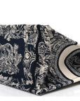 Canvas Embroidered Small D1ORiviera Toile De Jouy Book Tote Blue