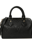 Empreinte Monogram Giant Speedy Bandouliere 20 Black