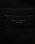 Calfskin Matelasse Monogram Lou Camera Bag Black