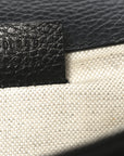 Pebbled Calfskin Small Dionysus Shoulder Bag Black