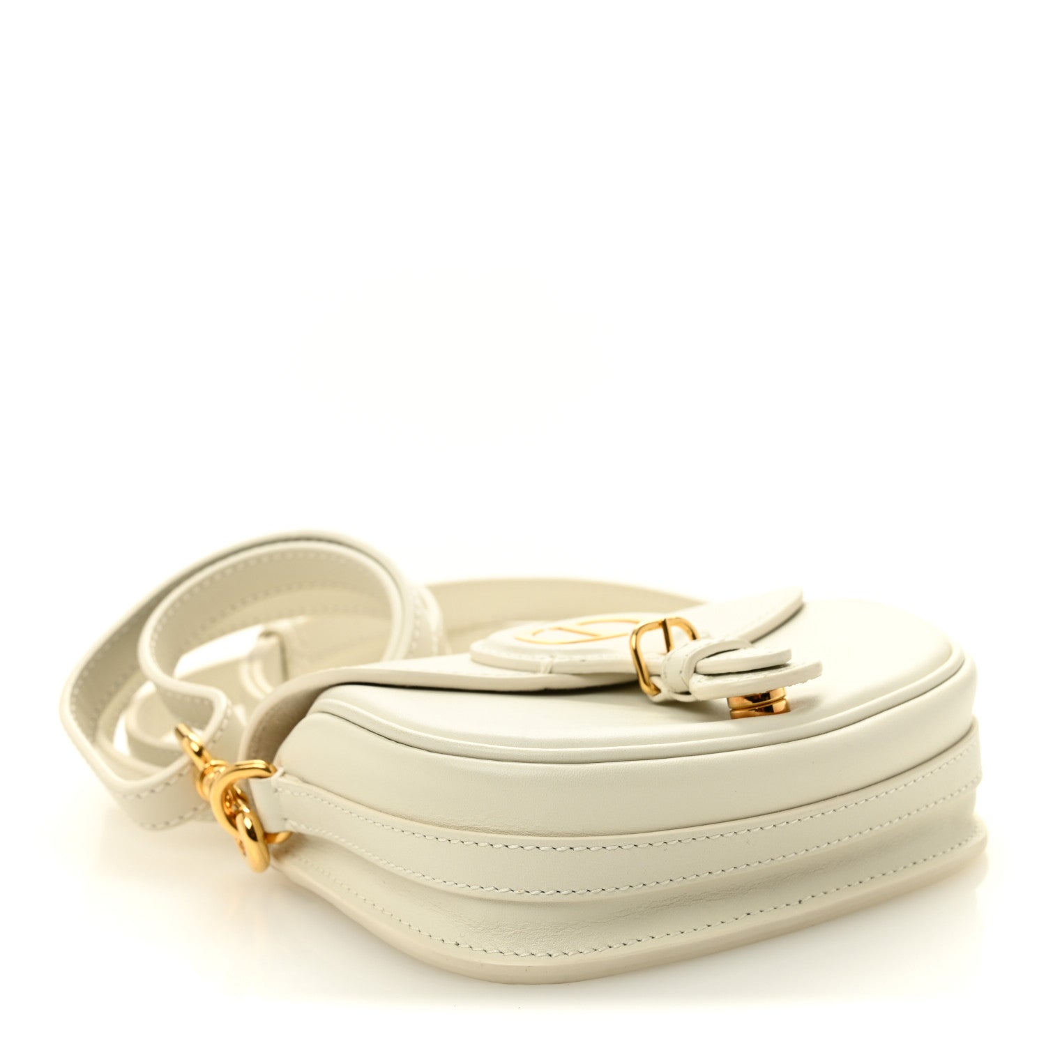 Box Calfskin Small Bobby Bag White