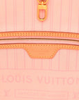 Damier Azur Neo Neverfull MM Rose Ballerine