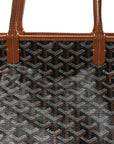 Goyardine Sac Hardy Pet Carrier PM Black Gold