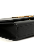 Grain De Poudre Small Monogram Kate Satchel Black