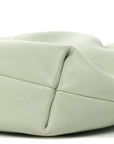 Mellow Nappa Donut Chain Mini Flamenco Knot Clutch Spring Jade