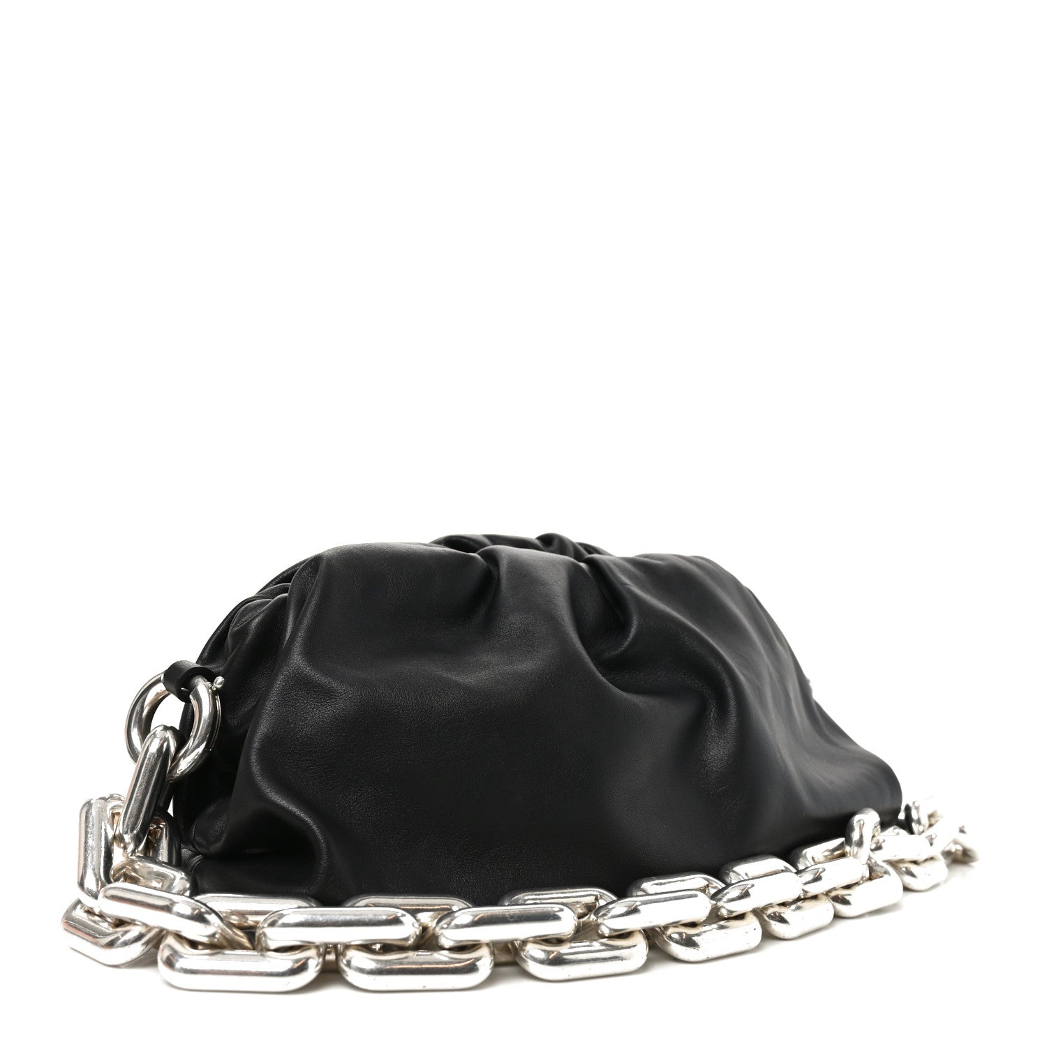 Calfskin The Pouch Chain Black