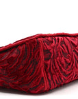 Velvet Rose Medium Caro Bag Rouge
