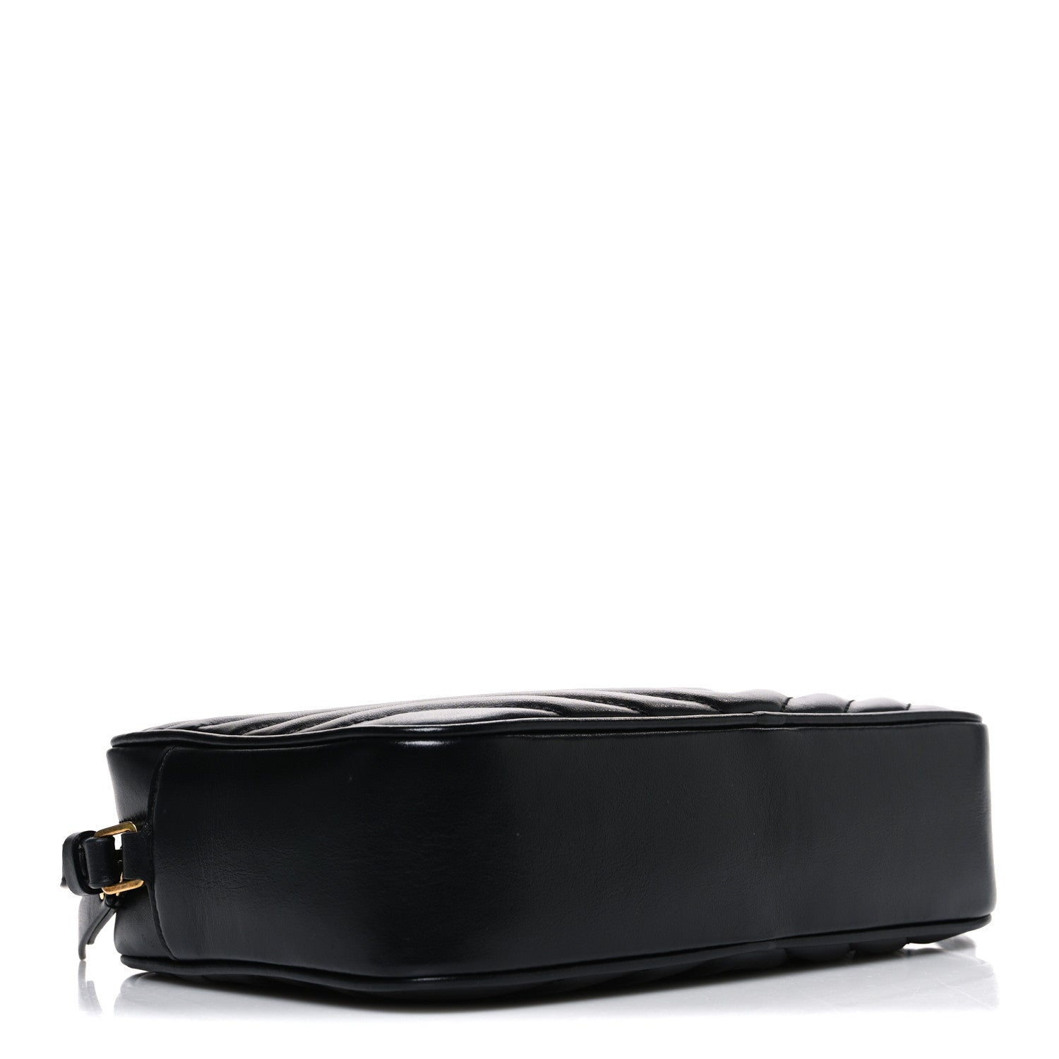 Calfskin Matelasse Monogram Lou Camera Bag Black