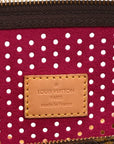Monogram Perforated Speedy 30 Fuchsia