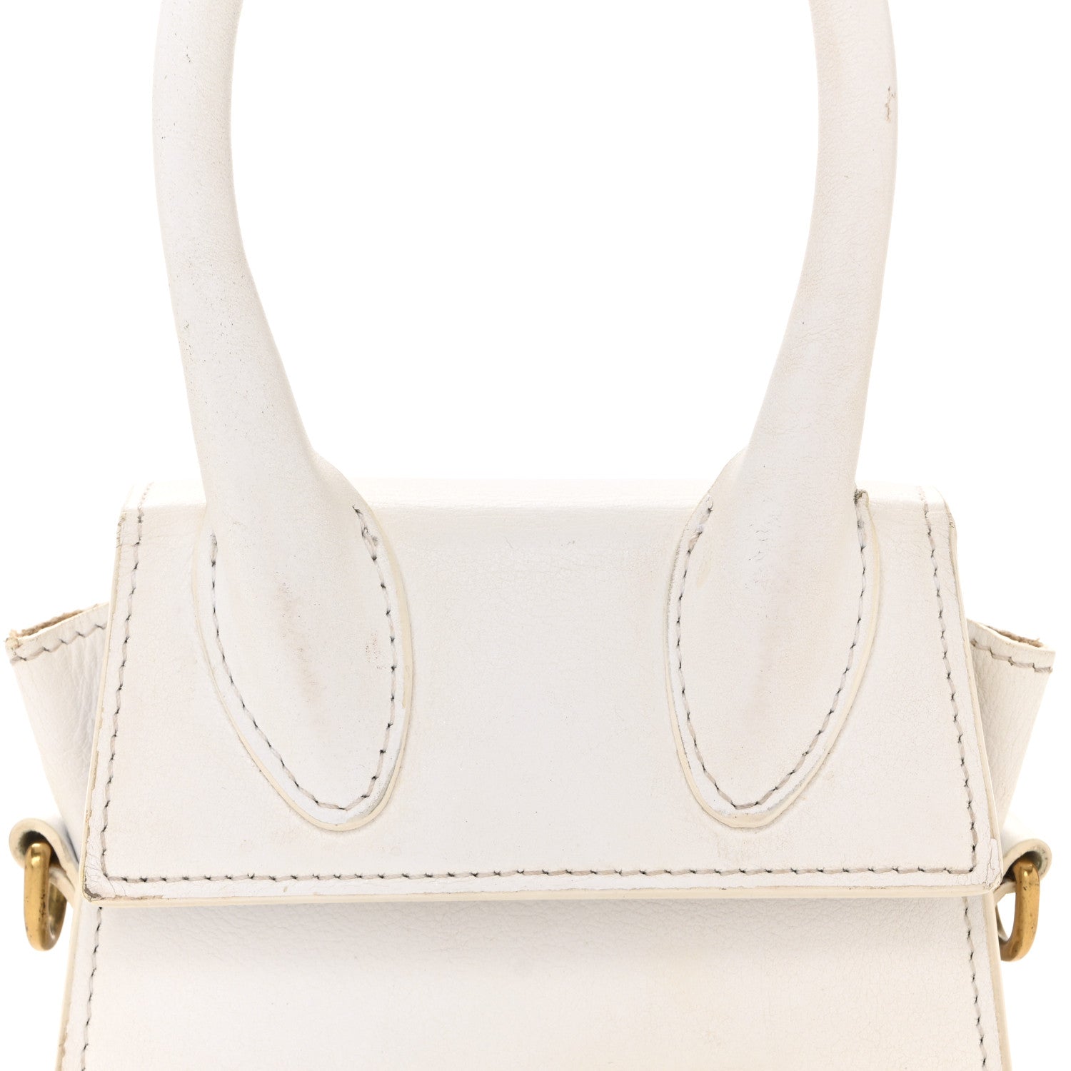 Smooth Calfskin Le Chiquito White