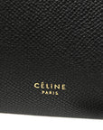 Grained Calfskin Mini Belt Bag Black