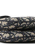 Oblique Saddle Bag Blue