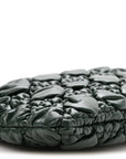 Calfskin Puffy Macrocannage Medium D1OR Crunchy Bag  Forest Bloom