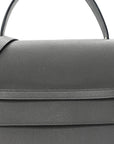 Grained Calfskin Mini Belt Bag Grey