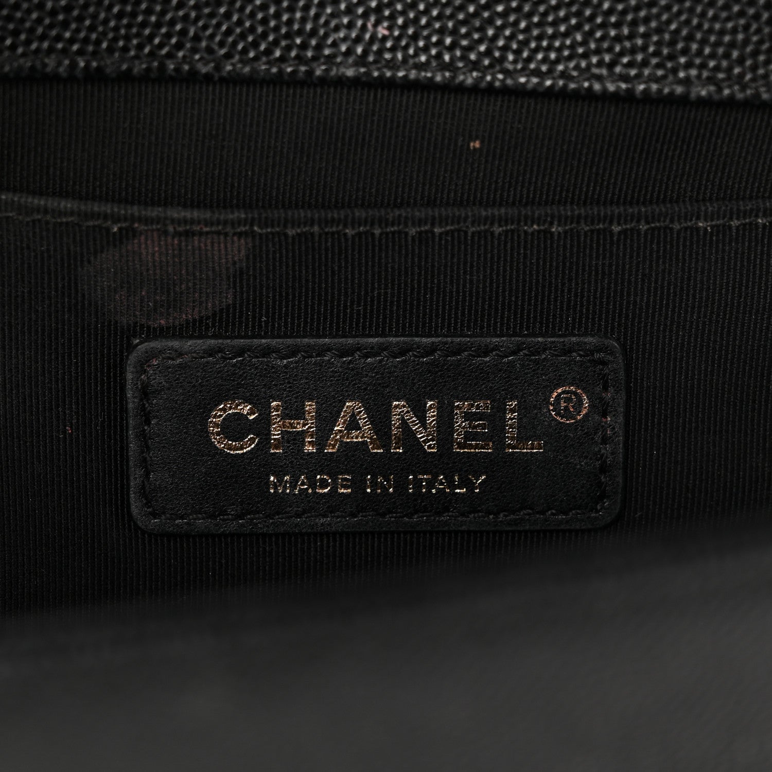 Caviar Quilted Medium Boy Flap Black