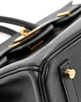 Epsom Birkin 30 Black