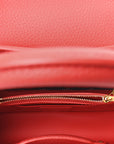 LV X TM Taurillon Cerises Capucines BB Rouge