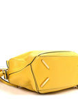 Calfskin Small Puzzle Bag Yellow