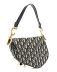 Oblique Saddle Bag Blue