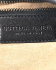 Nappa Intrecciato Medium Veneta Hobo Black