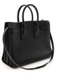 Grained Calfskin Small Sac De Jour Black