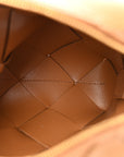 Lambskin Maxi Intrecciato Mini Cassette Camera Bag Acorn