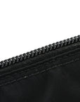 Tessuto Nylon Saffiano Flat Messenger Bag Black