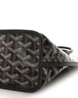 Goyardine Reversible Mini Anjou Black