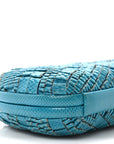 Ayers Intrecciato Karung Knot Clutch Blue