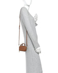 Calfskin Beau Micro Bag Cognac