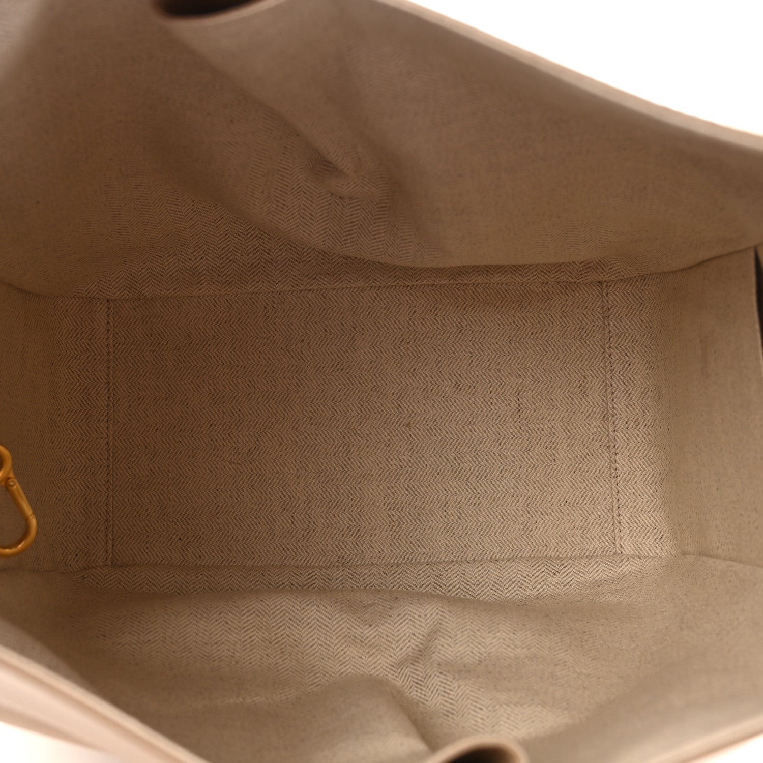 Calfskin Small Hammock Shoulder Bag Sand White