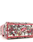 Canvas Embroidered Butterfly Print Medium Lady D-Lite  Multicolor