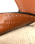 Calfskin Small Puzzle Edge Bag Tan