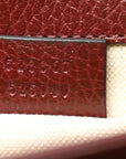 Dollar Calfskin Crystal Web Mini Dionysus Bamboo Top Handle Bag Vintage Bordeaux Black Diamond