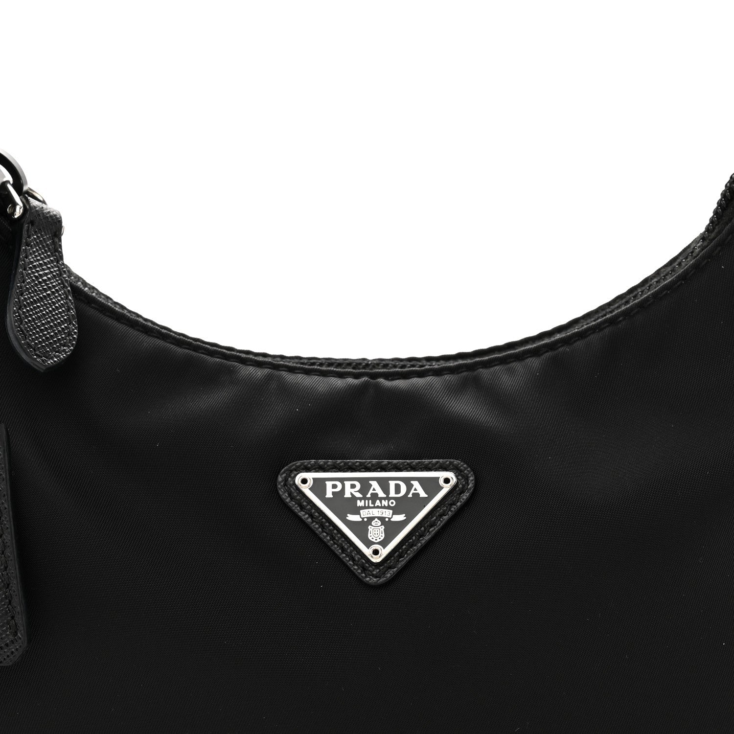 Tessuto Nylon Mini Re-Edition 2000 Bag Black