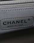 Calfskin Quilted New Medium Boy Flap Black