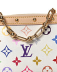 LV X TM Monogram Multicolor Pochette Accessories White
