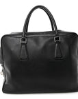 Saffiano Travel Briefcase Black