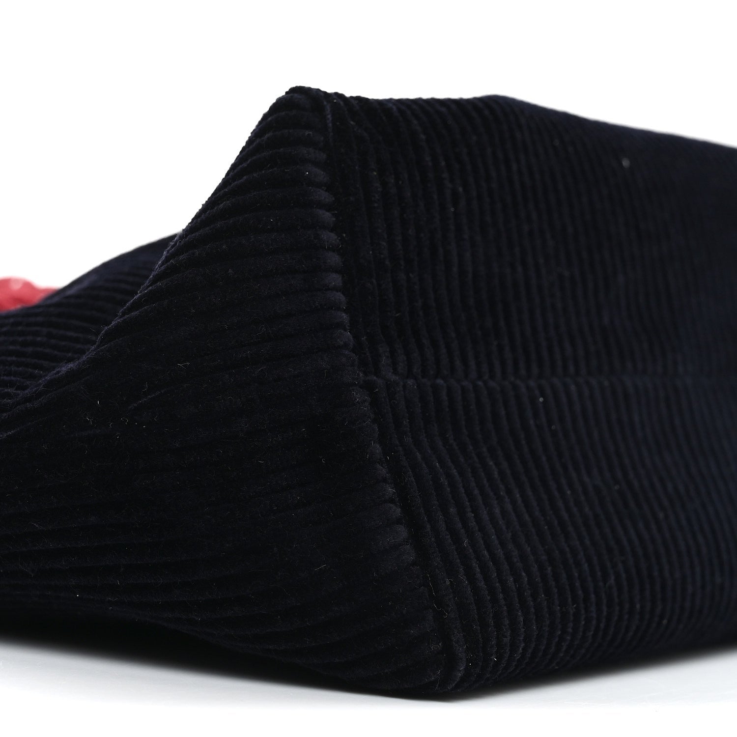 Velvet Pouch Bag Navy Amaranto