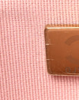 Caviar Quilted Wallet on Chain WOC Light Pink