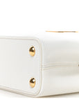LV X TM Taurillon BB Capucines Blanc