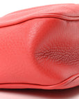 Pebbled Calfskin Small Soho Disco Bag Tabasco Red