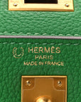 Togo Horseshoe Kelly Retourne 25 Bambou Trench