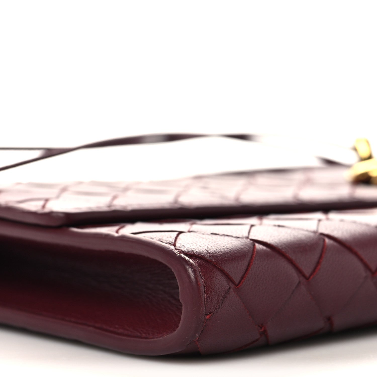 Nappa Intrecciato Long Andiamo Top Handle Clutch Barolo